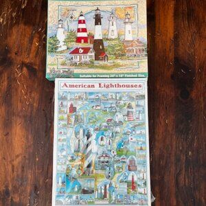 Lighthouses Puzzles 550 pc and 1000 pc